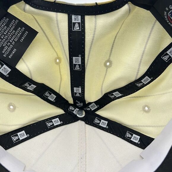 New Era San Diego Padres Brown Snapback MLB Classic Pinstripe Style Cap NWT 🔥 - Picture 6 of 6